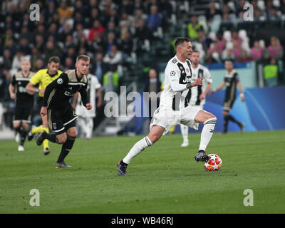 BERNARDESCH durante la Juventus vs Ajax Amsterdam, Torino, Italia, 16 Apr 2019, Calcio Calcio Champions League campionato Gli uomini Foto Stock