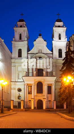 Cattedrale del Santo Nome di Maria a Minsk. Bielorussia Foto Stock
