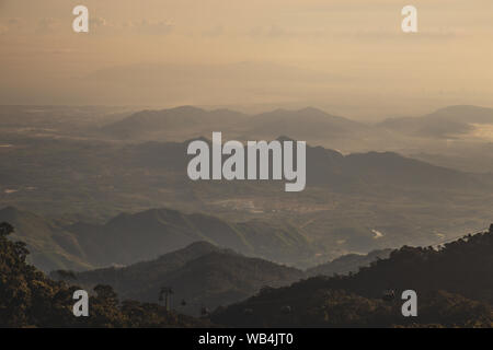 Villaggio francese Bana colline, nel mondo Sun, Danang, Vietnam centrale Foto Stock