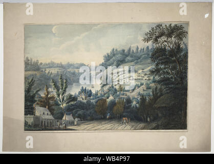 Edward Walsh - Queenstown, Canada superiore sul Niagara (aka Queenston, Ontario) - parzialmente ristrutturato Foto Stock