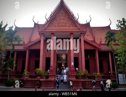 In Cambogia il Museo Nazionale di Archeologia e Arte tradizionale di Phnom Penh Foto Stock