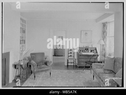 Emily Abbey Hall, Mount Holyoke College, South Hadley, Massachusetts. Abstract/medio: Collezione Gottscho-Schleisner Foto Stock