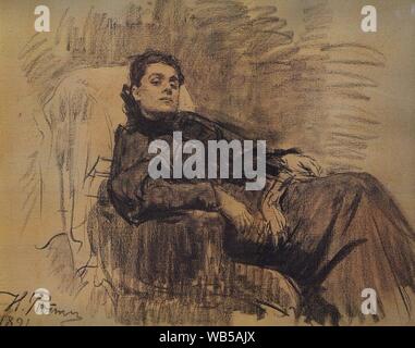 Duse da Repin. Foto Stock