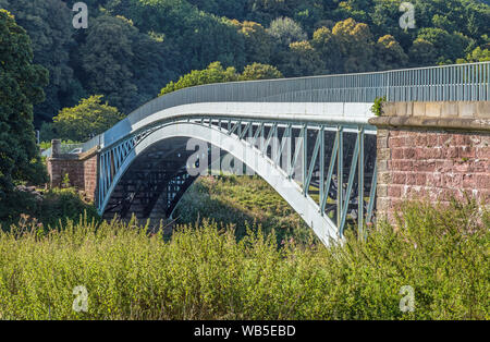 Ponte Bigsweir Wye Valley Monmouthshire Foto Stock