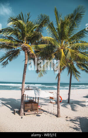 Da Nang Beach viste, in Vietnam centrale Foto Stock