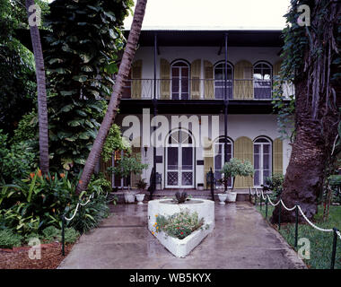 Ernest Hemingway della casa di Key West, Florida Foto Stock