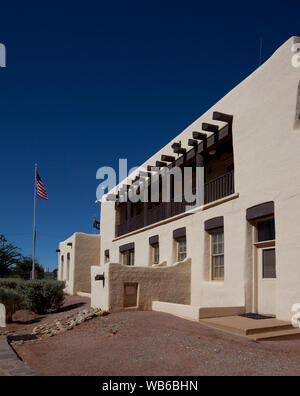Esterno, Pattuglia di Confine Stazione, Naco, Arizona Foto Stock