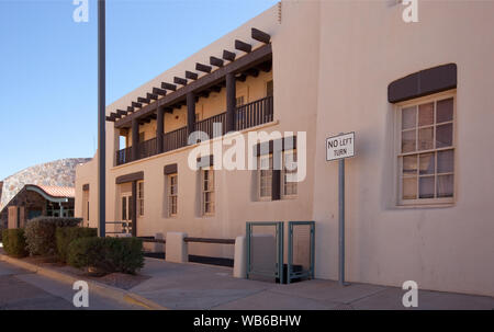 Esterno, Pattuglia di Confine Stazione, Naco, Arizona Foto Stock