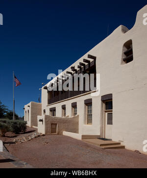Esterno, Pattuglia di Confine Stazione, Naco, Arizona Foto Stock