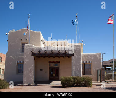 Esterno, Pattuglia di Confine Stazione, Naco, Arizona Foto Stock