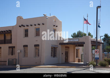 Esterno, Pattuglia di Confine Stazione, Naco, Arizona Foto Stock