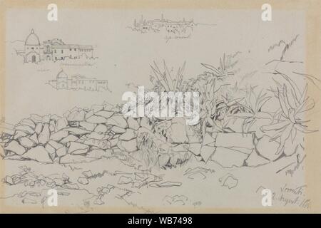 Edward Lear - Sorrento, 2 Agosto 1838 Foto Stock