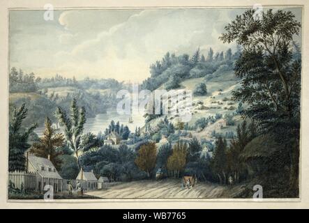 Edward Walsh - Queenstown, Canada superiore sul Niagara (a.k.a. Queenston, Ontario). Foto Stock