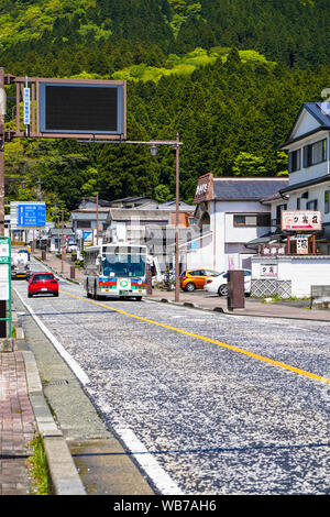 Hakone, Giappone, 10th, Maggio, 2018. Il paesaggio di Hakone. Hakone è una città nella Prefettura di Kanagawa, Giappone. Foto Stock