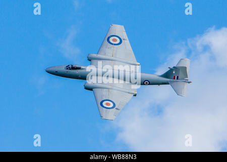 English Electric Canberra in volo Foto Stock