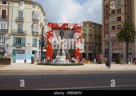 Fiera di Málaga 2018. Calle Larios. Spagna. Foto Stock