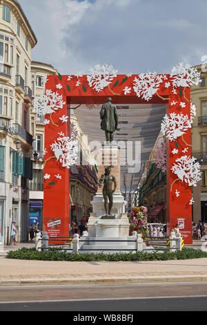 Fiera di Málaga 2018. Calle Larios. Spagna. Foto Stock