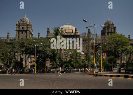 18 feb 2007 GPO-Ufficio Generale delle poste, Mumbai, Maharashtra, India, Asia Foto Stock