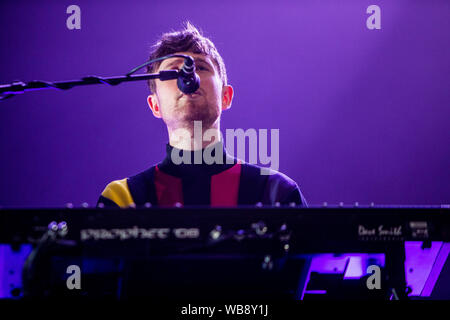 Biddinghuizen, Paesi Bassi 18 agosto 2019 James BLAKE esegue live at Lowlands Festival 2019 © Roberto Finizio/ Alamy Foto Stock