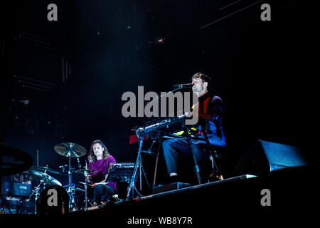 Biddinghuizen, Paesi Bassi 18 agosto 2019 James BLAKE esegue live at Lowlands Festival 2019 © Roberto Finizio/ Alamy Foto Stock