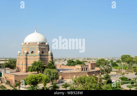 Tomba di Shah Rukn-e-Alam in Multan Pakistan Foto Stock
