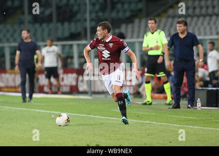 Torino, Italia, 25 Ago 2019, ANDREA BELOTTI durante Torino Vs Sassuolo - del campionato italiano di calcio di Serie A del campionato Gli uomini - Credit: LPS/Claudio Benedetto/Alamy Live News Foto Stock