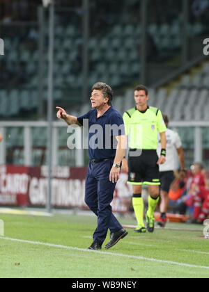 Torino, Italia, 25 Ago 2019, Walter Mazzarri durante Torino Vs Sassuolo - del campionato italiano di calcio di Serie A del campionato Gli uomini - Credit: LPS/Claudio Benedetto/Alamy Live News Foto Stock