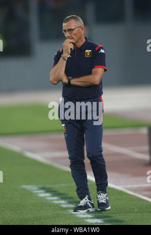 Roma, Italia. 26 Ago, 2019. Roma, Italia - 25 agosto 2019:AURELIO ANDREAZZOLI in azione durante la serie di una partita di calcio tra la Roma e Genova FC, allo Stadio Olimpico di Roma. Credit: Indipendente Agenzia fotografica/Alamy Live News Foto Stock