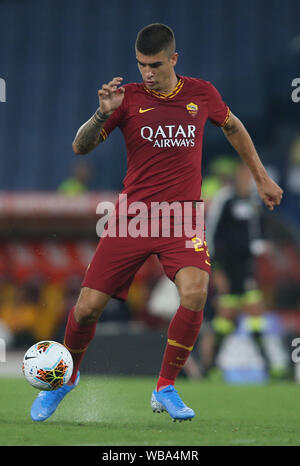 Roma, Italia. 26 Ago, 2019. Roma, Italia - 25 agosto 2019: MANCINI (ROMA) in azione durante la serie di una partita di calcio tra la Roma e Genova FC, allo Stadio Olimpico di Roma. Credit: Indipendente Agenzia fotografica/Alamy Live News Foto Stock