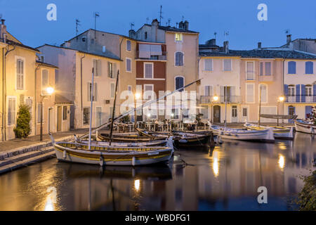 Canal de Caronte a Martigues, Little Venice, Dipartimento Bouches-du-Rhône, Francia Foto Stock