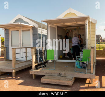 Lytham St Annes Beach Hut Foto Stock
