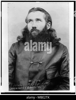 Francesco Schlatter, il guaritore Abstract/medio: 1 stampa fotografica. Foto Stock