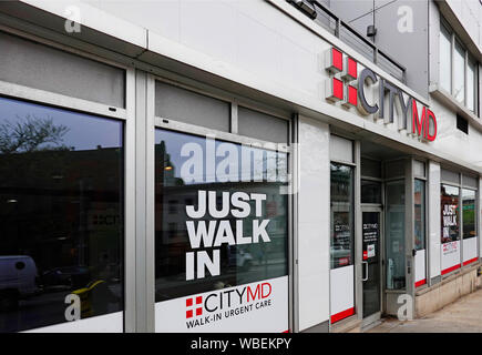 City MD Walk nel centro di Brooklyn NY Foto Stock