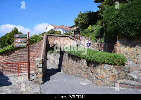 Bogotà, Colombia - 25 gennaio 2014: vista dalla cima di Monserrate Foto Stock