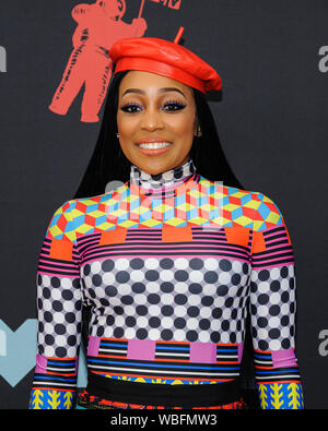 Agosto 27, 2019, Newark, New Jersey, STATI UNITI D'AMERICA: 27 agosto 2019 - Newark, New Jersey - Monica. 2019 MTV Video Music Awards che si è tenuto presso il Centro Prudential. Photo credit: Christopher Smith/AdMedia (credito Immagine: © Christopher Smith/AdMedia via ZUMA filo) Foto Stock