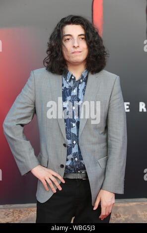 Westwood, ca. 26 Ago, 2019. Nick Wolfhard, a Premiere della Warner Bros Foto' 'IT Capitolo Due' al Regency Village Theatre di Westwood, la California il 26 agosto 2019. Credito: Faye Sadou/media/punzone Alamy Live News Foto Stock