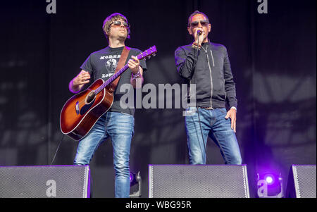 Camp Bestival 2019 - Giorno 1 - spettacoli con: Capannone sette dove: East Lulworth, Dorset, Regno Unito quando: 26 lug 2019 Credit: WENN.com Foto Stock