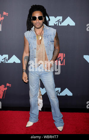 Newark, Stati Uniti d'America. Il 27 agosto, 2019. Lenny Kravitz assiste il 2019 Video MTV Video Music Awards tenutosi presso il Prudential Center a Newark, NJ Credito: SOPA Immagini limitata/Alamy Live News Foto Stock