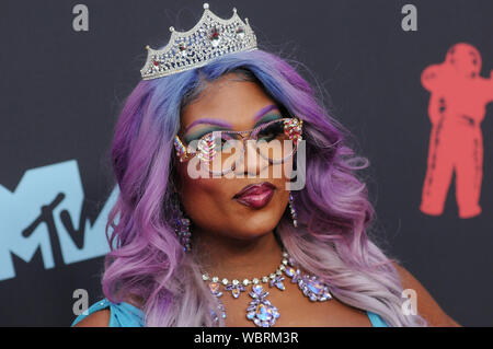 Newark, Stati Uniti d'America. Il 27 agosto, 2019. La menta piperita (Agnes Moore) assiste il 2019 Video MTV Video Music Awards tenutosi presso il Prudential Center a Newark, NJ Credito: SOPA Immagini limitata/Alamy Live News Foto Stock