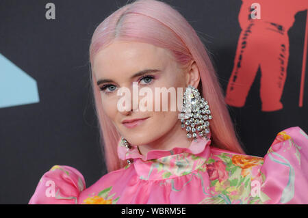 Newark, Stati Uniti d'America. Il 27 agosto, 2019. Grazia Chatto assiste il 2019 Video MTV Video Music Awards tenutosi presso il Prudential Center a Newark, NJ Credito: SOPA Immagini limitata/Alamy Live News Foto Stock