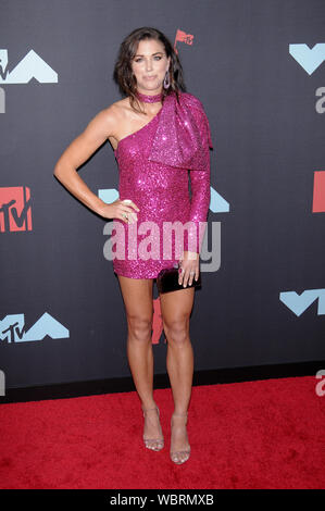 Newark, Stati Uniti d'America. Il 27 agosto, 2019. Alex Morgan assiste il 2019 Video MTV Video Music Awards tenutosi presso il Prudential Center a Newark, NJ Credito: SOPA Immagini limitata/Alamy Live News Foto Stock