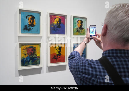 Andy Warhol presentano presso il Met Breuer Museum di New York City, Stati Uniti d'America Foto Stock