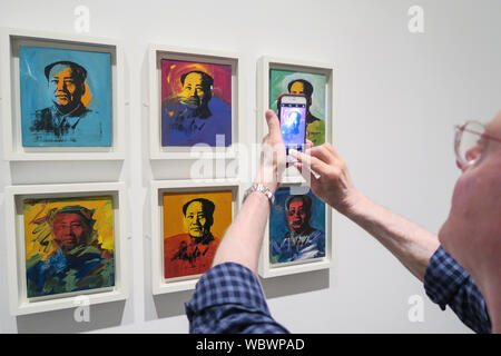 Andy Warhol presentano presso il Met Breuer Museum di New York City, Stati Uniti d'America Foto Stock