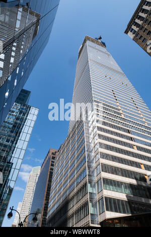 Uno Vanderbilt in costruzione a 42th Street, New York, Stati Uniti d'America Foto Stock