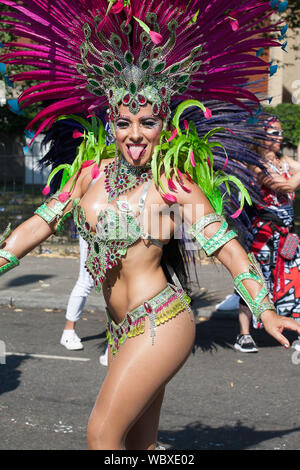 Nottinghill Carnevale 2019 Foto Stock