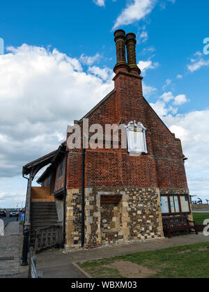 La sala controverso, Aldeburgh, Suffolk, Inghilterra, Regno Unito. Foto Stock