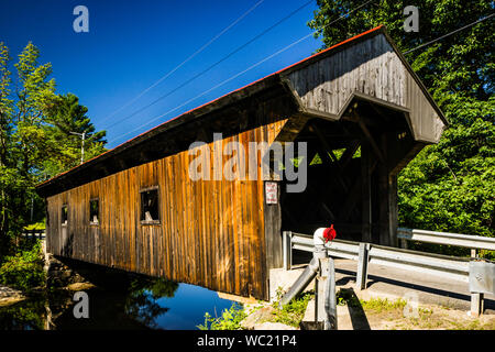 Waterloo Ponte Coperto   Warner, New Hampshire, STATI UNITI D'AMERICA Foto Stock