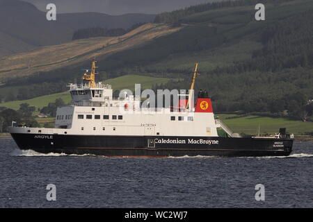 MV ARGYLE DI CALEDONIAN MacBRAYNE Foto Stock