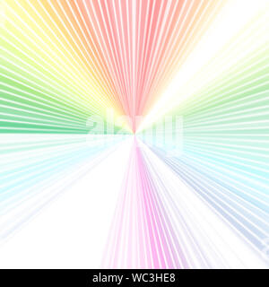 Arte colori Arcobaleno abstract Foto Stock