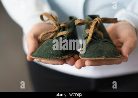 Ci aspettavamo il nostro primo bambino Foto Stock